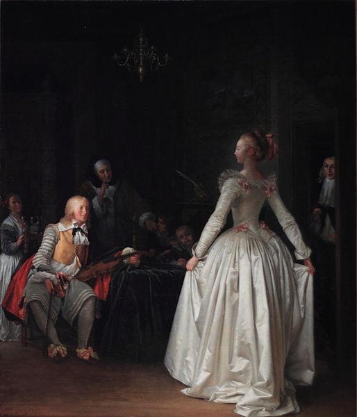 Marguerite Gerard La Lecon de danse France oil painting art